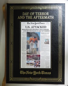 911 Ein Tag des Terrors und die Folgen ledergebundenes Buch New York Times - Bild 1 von 7