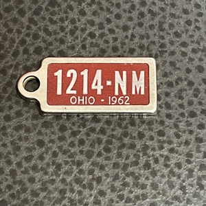 Ohio Mini License Plate 1962 Disabled American Veterans - Picture 1 of 2
