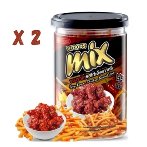 Vfoods Mix Picante Coreano Sabor Pollo Galleta Palitos Snack Tailandés 150 g x 2 - Imagen 1 de 5