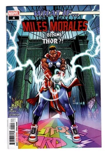 WHAT IF MILLAS MORALES SE CONVIRTIÓ EN THOR #4 PRIMERA IMPRESIÓN CONTROVERTIDA Marvel 2022 Casi Nuevo - Casi Nuevo - Imagen 1 de 4
