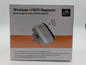 300mbps Wireless-N Repeater WLAN Router 802.11N/B/G Signalantennen Booster - Bild 1 von 10