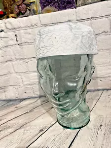 Gorro Quilla Hombre Iyawo Santeria Yoruba Religione Ifa Lukumi Iyawo Bordado - Foto 1 di 4