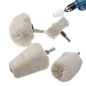 Disco Lucidante per Trapano, Cotton Mop Rotella Di Lucidatura, Lucidatura Trapan - Foto 1 di 7