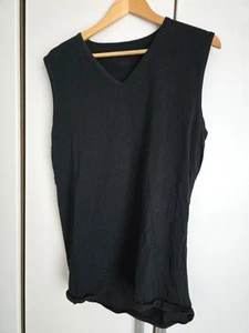Schiesser Damen/Herren T-Shirt Shirt Gr.XL 7 schwarz Baumwolle - Bild 1 von 5