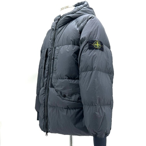 Giacca corta imbottita con cappuccio Stone Island pieghettata [XL] 565 120690266