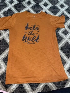 Preowned Great Condition Size Small Burned Orange Color Short Sleeve - Picture 1 of 4
