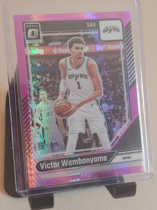 Victor Wembanyama [Hyper Pink] #45 (2024 Panini Donruss Optic) - Imagen 1 de 1