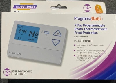 TIMEGUARD TRT037N PROGRAMMABLE ROOM THERMOSTAT - Image 1 of 4