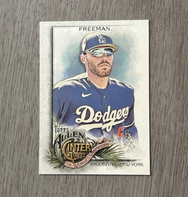 2022 MLB Topps Allen & Ginter | Freddie Freeman | #18 | Los Angeles Dodgers - Image 1 of 2