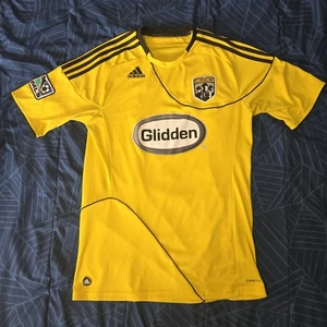 Columbus Crew 2010 Adidas Jersey Mens Medium Glidden - Picture 1 of 6
