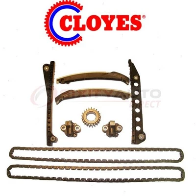 Cloyes Front Engine Timing Chain Kit for 2003-2005 Ford E-150 Club Wagon - yu Foto 1 de 4