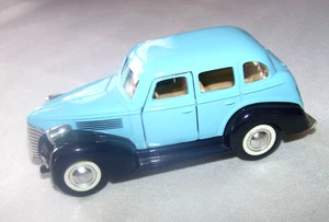 SS 5707 4-TÜRER HOT ROD COUPE DRUCKGUSS BLAU SCHWARZ - Bild 1 von 5