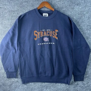 Vintage Syracuse University Sweatshirt Men’s L Orangemen NCAA Made In USA - Picture 1 of 15