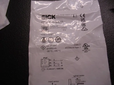 Sick MZT8-03VPS-KP0  P/N 1044458, Cylinder sensors: MZT8 - Image 1 of 3