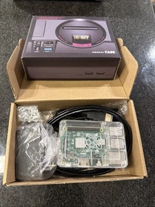 Raspberry Pi 3 Model B v1.2 with Enclosure With Brand New Sega Genesis Enclosure - Picture 1 of 9