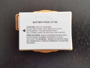 Per FOTOCAMERA CANON LP-E8 REBEL T2I T3I T4I 550D 600D 650D LP E8 BATTERIA LPE8 Nuovo - Foto 1 di 1