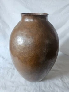 SEHR FEINE DINANDERIE große METALLVASE, WOHL FRANZÖSISCH, UM 1920’er, ART DECO - Bild 1 von 12