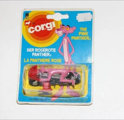 Corgi Juniors 19 Pink Panther, Mint in Sealed Blister pack - Image 1 of 4