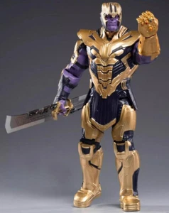 ZDTOYS Authentic Avengers Villain Thanos 14-inch Action Figure Model Toys - Picture 1 of 4