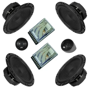 16,5cm Doppel-Kickbass Auto Lautsprecher System HZ6-Rain 4 Bässe, 2 Hochtöner - Bild 1 von 7