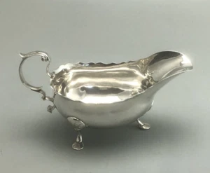 George III Silber Sauciere David Crawford Newcastle 1798 147g ABLZX - Bild 1 von 5