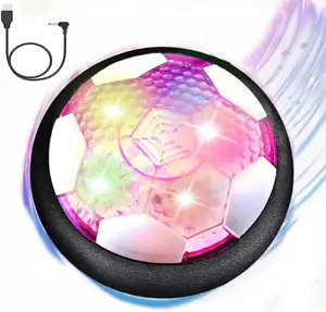 Hover Soccer Ball Toys for Boys, LED Light Soccer Balls with Soft Foam Bumpers, - Picture 1 of 12