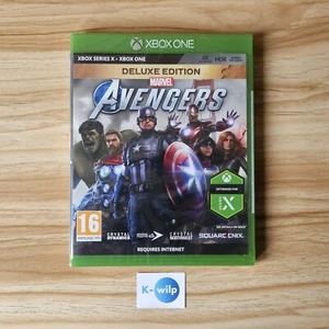 Marvel Avengers Deluxe Edition Microsoft Xbox One/Series X New & Sealed Game - Picture 1 of 24