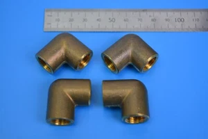 Adaptador de codo hembra tubo OD de 8 mm NORGREN 36055511 G 1/4" BSP x 4. Latón. - Imagen 1 de 2