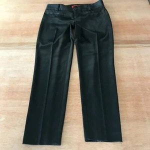 Pantalones al tobillo Cartonnier Charlie para mujer talla 2 negros tiro medio elásticos preppy - Imagen 1 de 14