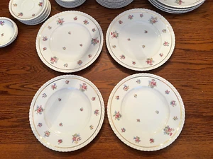 4 Franconia Gretchen Dinner Plates Flower Bouquets Krautheim Selb MORE PCS AVAIL - Bild 1 von 7