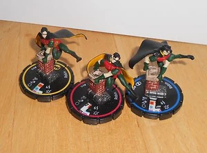 HERO CLIX - DC ICONS - ROBIN  - FIGURE SET   R,E,V  - WITHOUT CARDS - Picture 1 of 1