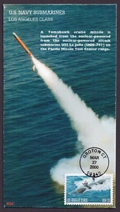 Scott #3372 US Submarine (Thresher) First Day Cover 3/7/2000 Groton Ct Stamp #2 - Picture 1 of 2