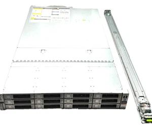 Sun Oracle X5-2L, 32GB, Dual E5-2630 v3, 12GB SAS RAID, 40Gb & 4x10Gb NIC,RAILS - Picture 1 of 16