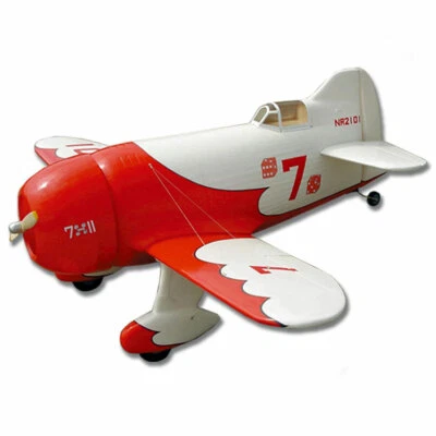Gee Bee 1036mm Fiberglass Wood RC Model Airplane Sporter KIT without Electric - Image 1 of 4