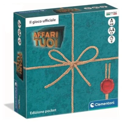 Gioco Affari Tuoi Edizione Pocket Gioco Ufficiale da Tavolo e Societa Clementoni - Immagine 1 di 4