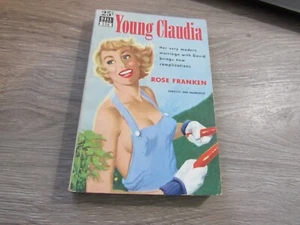 YOUNG CLAUDIA BY ROSE FRANKLIN RARE DELL MAPBACK ROMANCE PULP ERA PB GGA - Bild 1 von 3