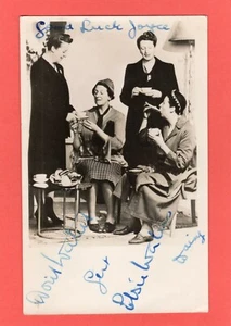 Autograph signed Waters Sisters Doris & Elsie pc sized photo on card S152 - Picture 1 of 1