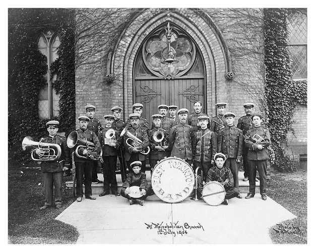 Silver Halide Photo East Toronto Band At Metropolitan United Methodist Church - Image 1 of 1