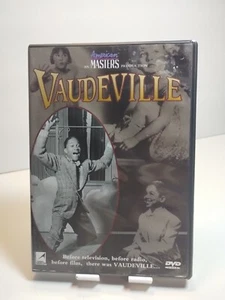 Vaudeville (DVD 1999) American Masters Production Documentary GOOD - Picture 1 of 3