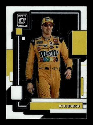 3-10-07 PWE READ . 2023 donruss nascar #33 kyle busch optic chrome - Image 1 of 2