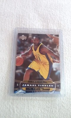 2004-05 Upper Deck Basketball #70 Jamaal Tinsley Guard Indiana Pacers - Image 1 of 2