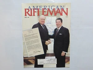April 1985 American Rifleman magazine- President Ronald Reagan AR - Picture 1 of 1