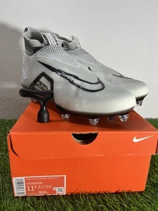 Nike Alpha Menace Elite 3 *DETACH* White/Particle Grey DR5659-100 Mens Size 11.5 - Picture 1 of 10