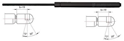 Molla A Gas Per Bagagliaio/Spazio Di Carico 495Mm METZGER Per MINI MINI (R50) - Immagine 1 di 4