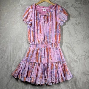 NWT Buddy Love Roxy Mini Dress - Jewel Size Medium Style CG4659 Pink Orange - Picture 1 of 12