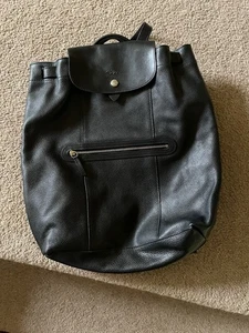 Longchamp Leather Backpack - Picture 1 of 19