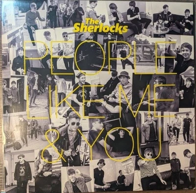 The Sherlocks People Like Me And You White Purple Green vinyl Blood Records - image 1 of 2