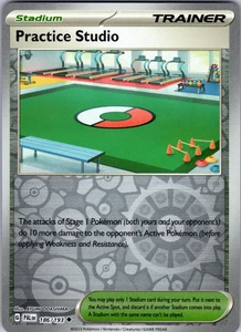 Practice Studio Reverse Holo 185/193 SV02: Paldea Evolved Uncommon - NM - Bild 1 von 2