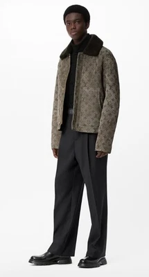 Louis Vuitton Monogram Shearling Blouson - LV Size 52 (US XL) - Pre-Owned - Image 1 of 4