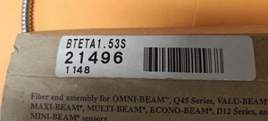 BANNER ENGINEERING  BTETA1.53S  21496 GLASS FIBER DIFFUSE MODE 2.29mm BUNDLE - Picture 1 of 4